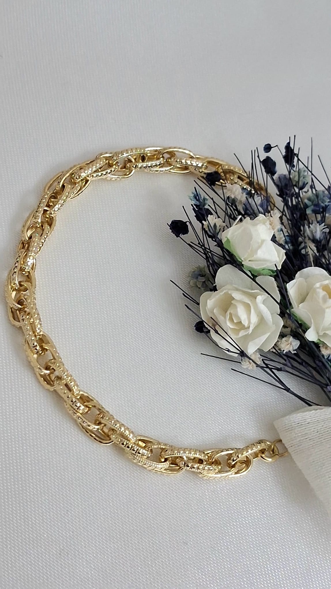 XUPING Bileklik - Desenli Büyük Bakla Zincirli